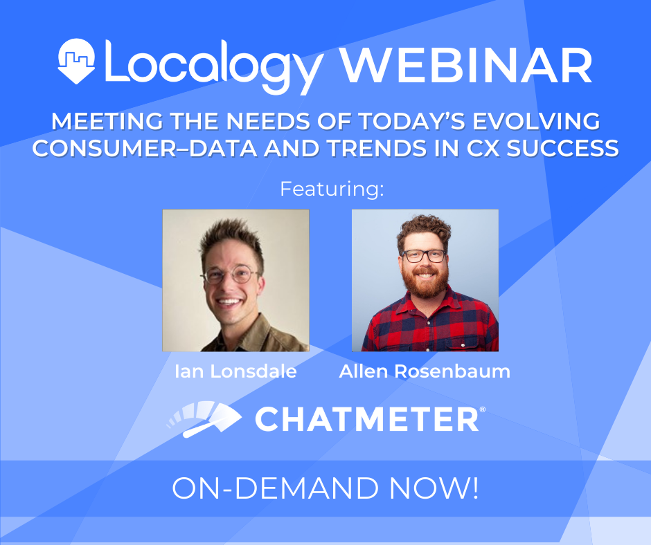 WEBINAR - Chatmeter - Meeting the Needs of Today’s Evolving Consumer ...